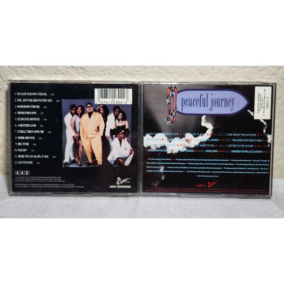 Heavy D & The Boyz Big Tyme & Peaceful Journey (1989, 1991) Tested Cd Pre-owned - Picture 2 of 5